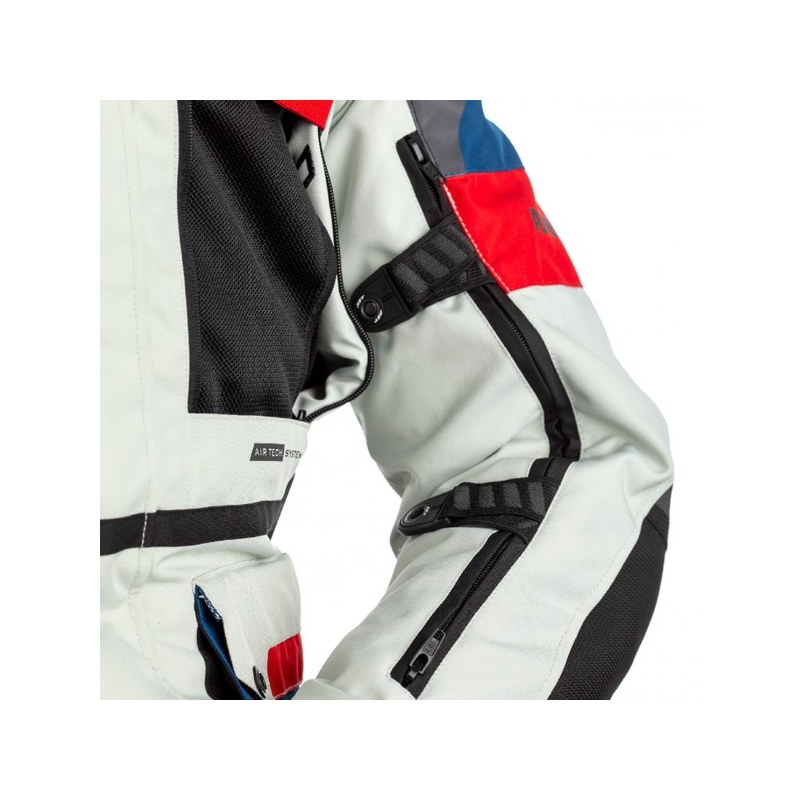 Airbagjacke RST Pro Series Adventure-X Airbag CE weiß-rot-blau  Ausverkauf