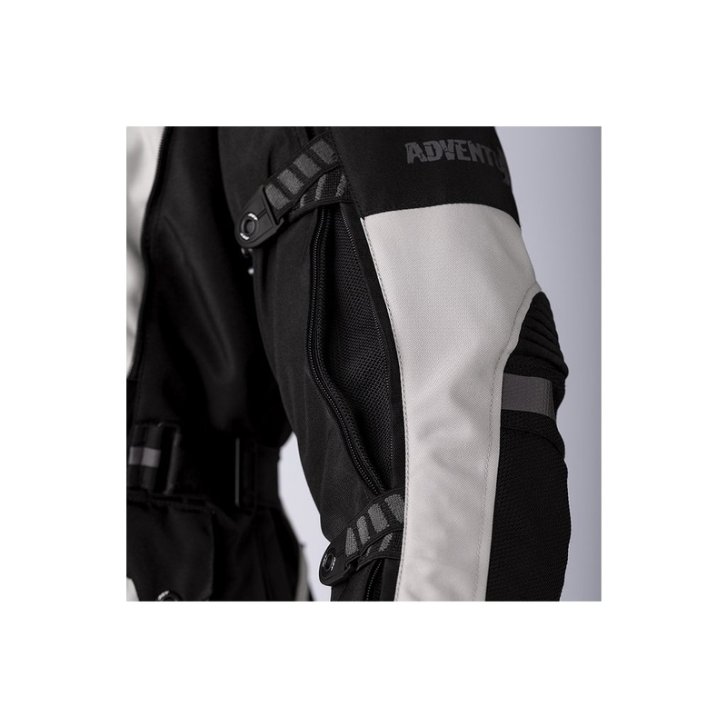 RST Pro Series Adventure-X Airbag Jacke CE schwarz-silber Ausverkauf