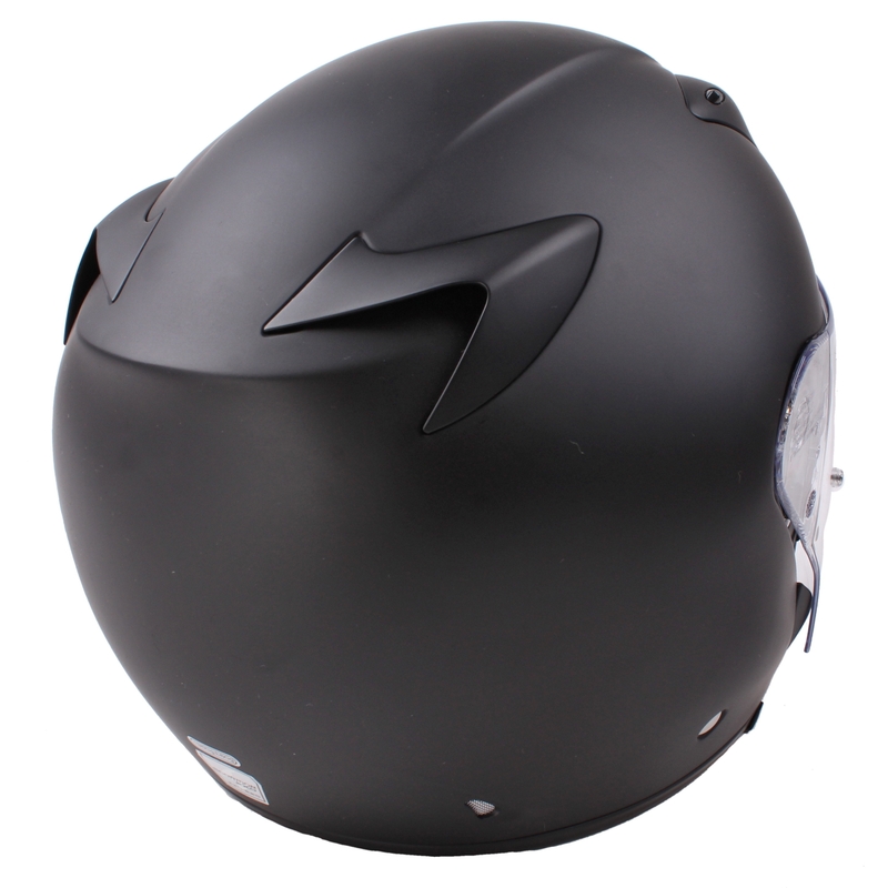 Motorradhelm Scorpion EXO-220 schwarz matt Ausverkauf