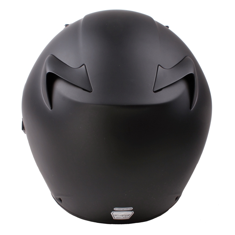 Motorradhelm Scorpion EXO-220 schwarz matt Ausverkauf