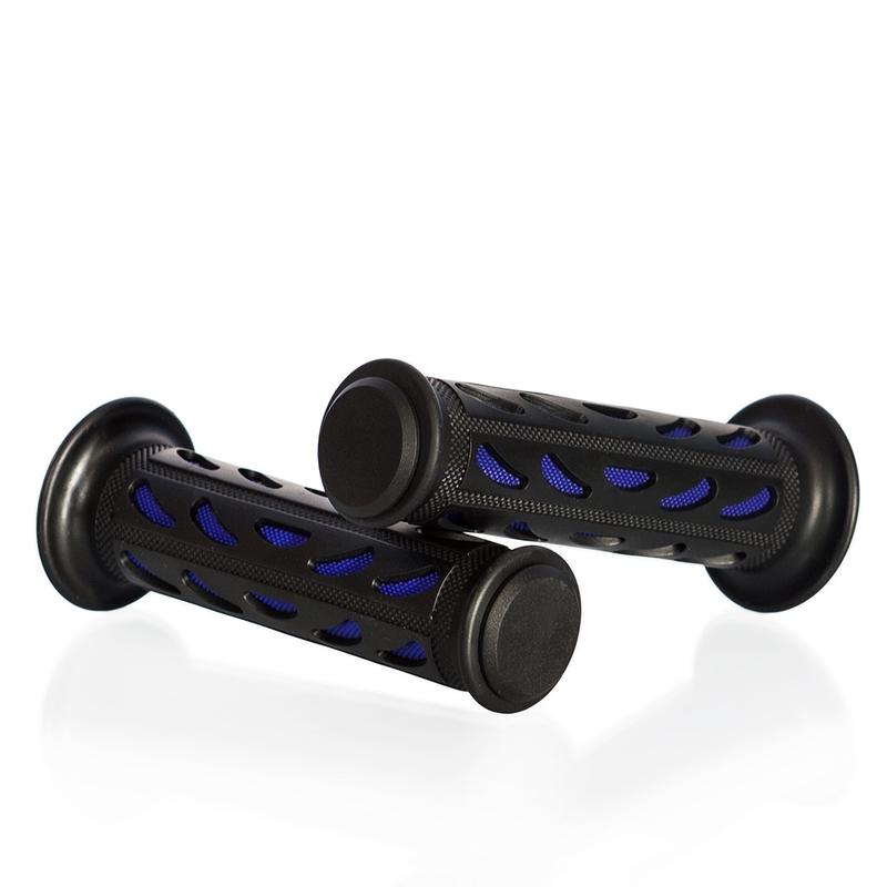 Handgriffe MOTION STUFF ADVANCED schwarz/blau (popular crescent moon design)
