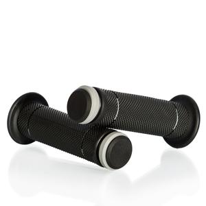 Handgriffe ROADRACING MOTION STUFF ADVANCED schwarz/grau (full diamond)