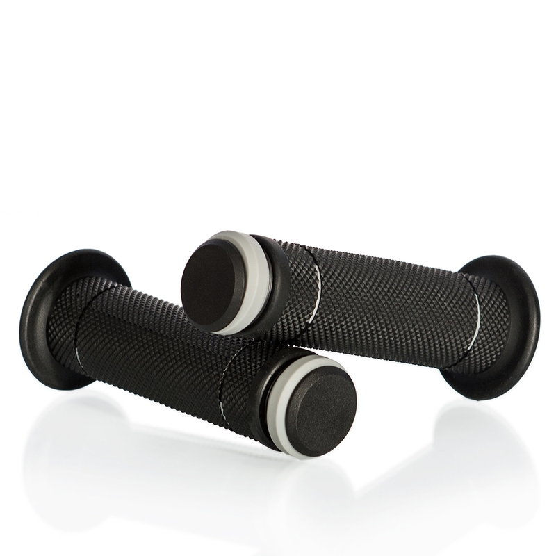 Handgriffe ROADRACING MOTION STUFF ADVANCED schwarz/grau (full diamond)