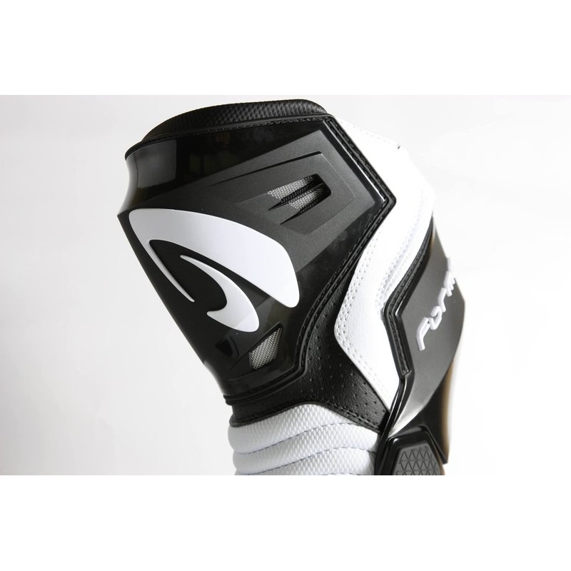 Forma Hornet schwarz-weiße Motorradstiefel