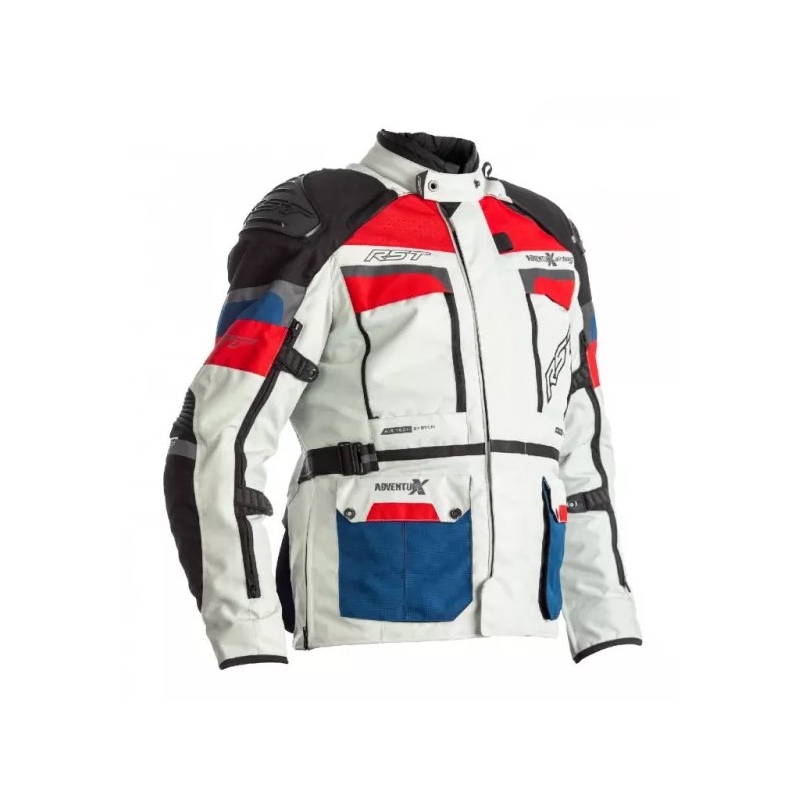 Airbagjacke RST Pro Series Adventure-X Airbag CE weiß-rot-blau  Ausverkauf