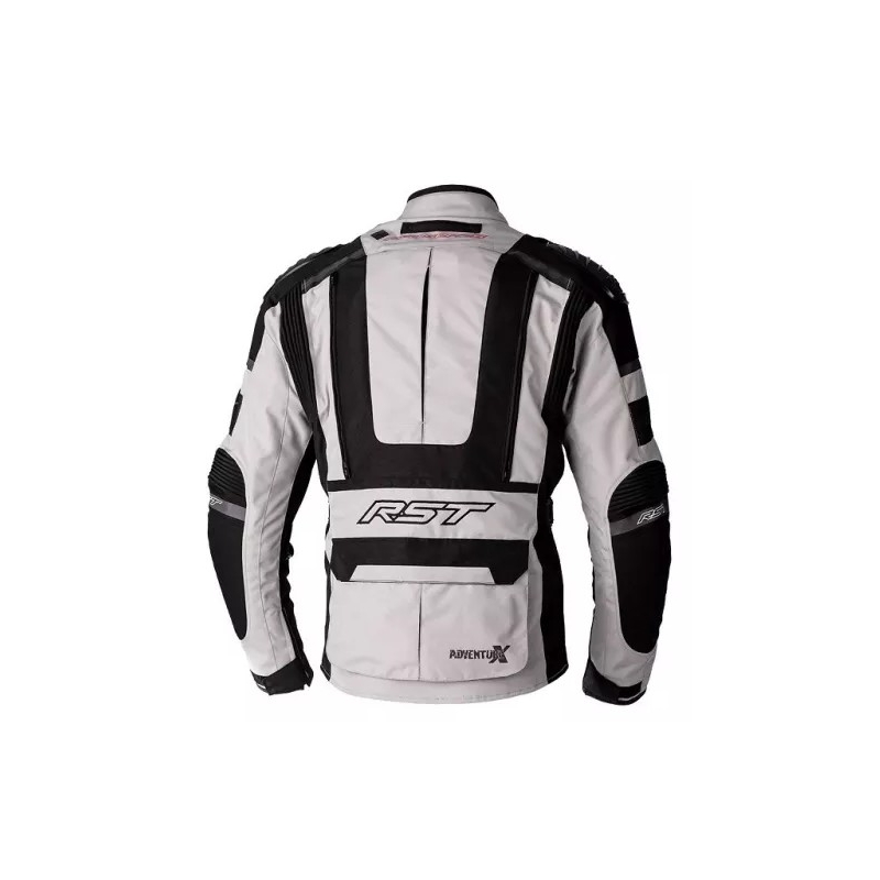 RST Pro Series Adventure-X Airbag Jacke CE schwarz-silber Ausverkauf