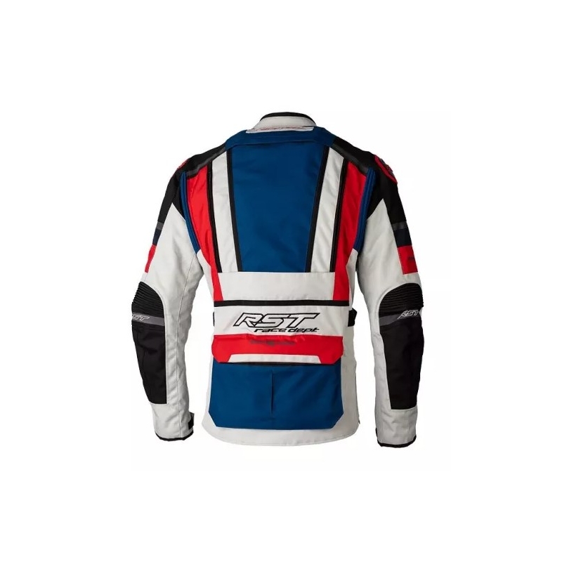 Motorradjacke RST Pro Series Adventure-Xtreme CE weiß-rot-blau Ausverkauf
