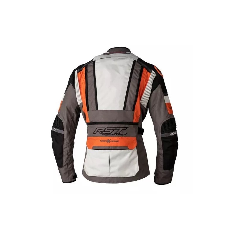 Motorradjacke RST Pro Series Adventure-Xtreme CE schwarz-grau-silber-orange