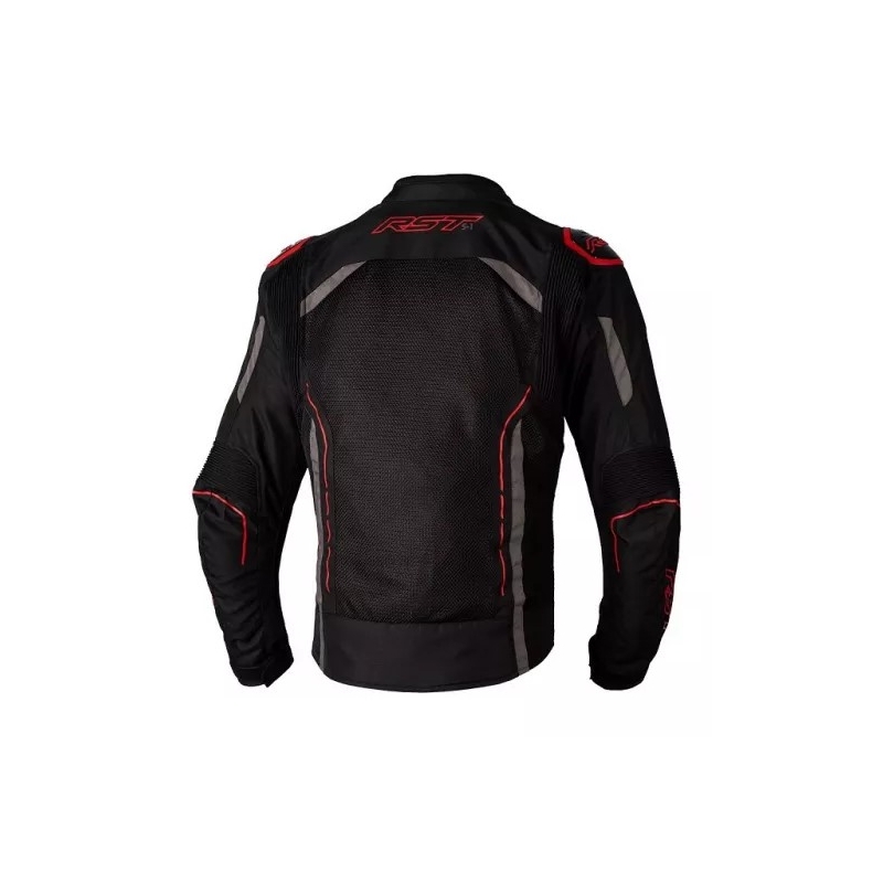 Motorradjacke RST S1 MESH CE schwarz-grau-rot Ausverkauf