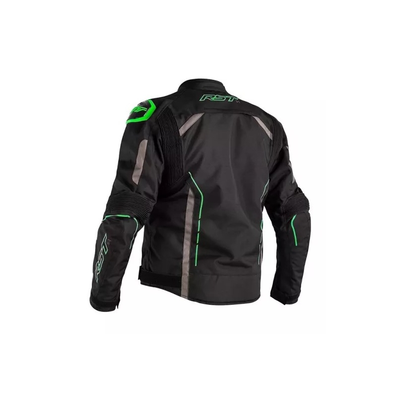 Motorradjacke RST S-1 CE schwarz-grau-fluo grün Ausverkauf