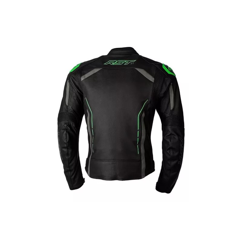 Motorradjacke RST S1 CE schwarz-grau-fluo grün Ausverkauf