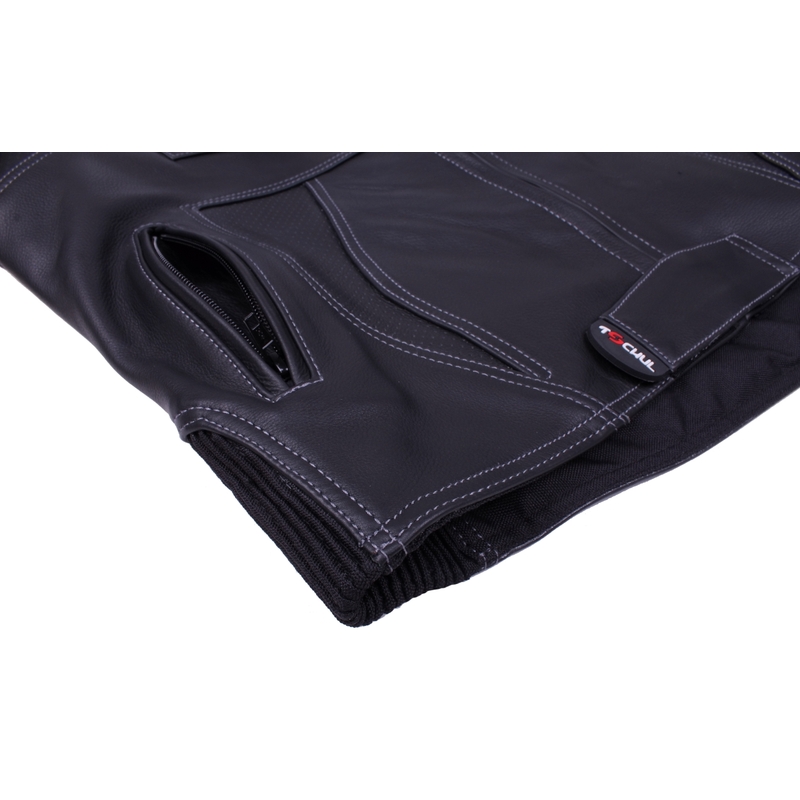 Motorradjacke Tschul 850 schwarz Ausverkauf