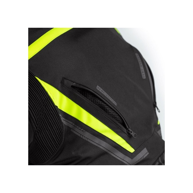 Motorradjacke RST Pro Series Paragon 6 CE schwarz-fluo gelb Ausverkauf