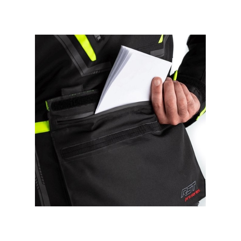 Motorradjacke RST Pro Series Paragon 6 CE schwarz-fluo gelb Ausverkauf