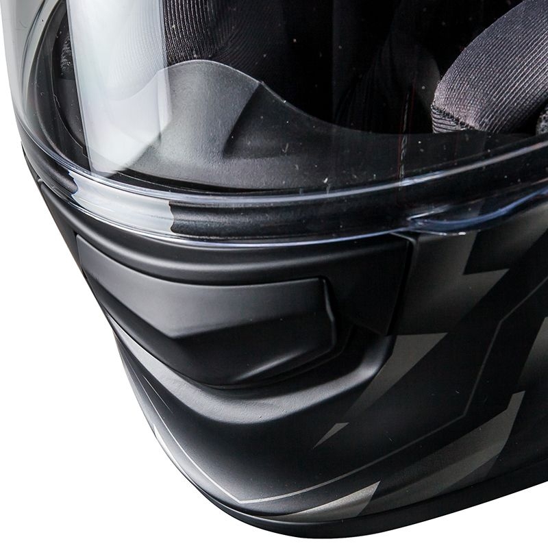 Moto Integralhelm Scorpion EXO-510 Air Scale schwarz-silber Ausverkauf