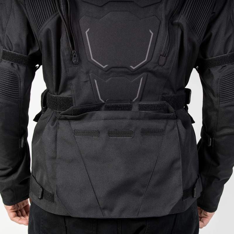 Ozone Sahara Schwarz Motorradjacke