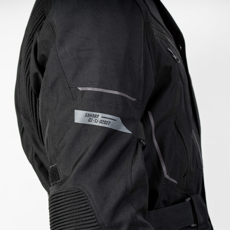 Ozone Sahara Schwarz Motorradjacke