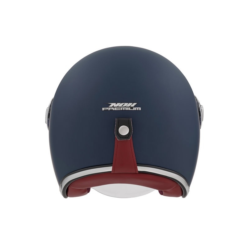 Offener Motorradhelm NOX PREMIUM Heritage blau