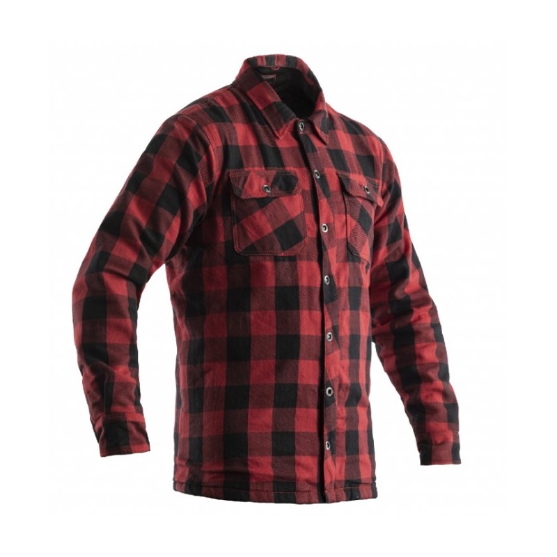 Motorradhemd RST X Lumberjack CE schwarz-rot Ausverkauf