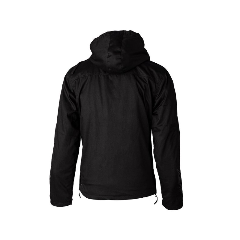 Motorrad-Kapuzenpullover RST X Loadout 1/4 zip CE schwarz Ausverkauf