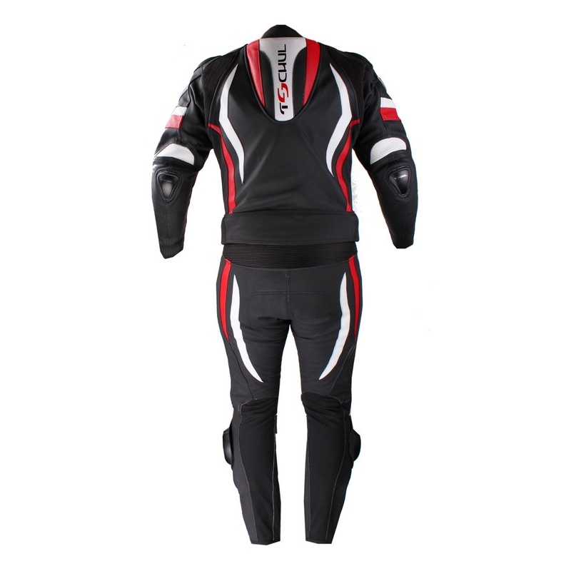 Herren Tschul 575 schwarz und rot Hose Ausverkauf