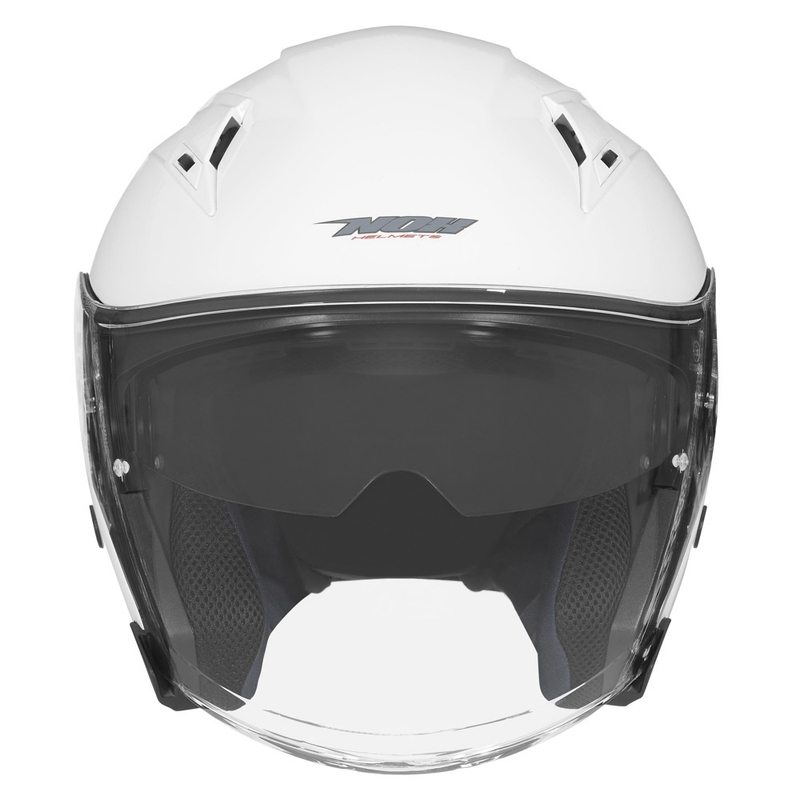 Offener Motorradhelm NOX N128 weiß