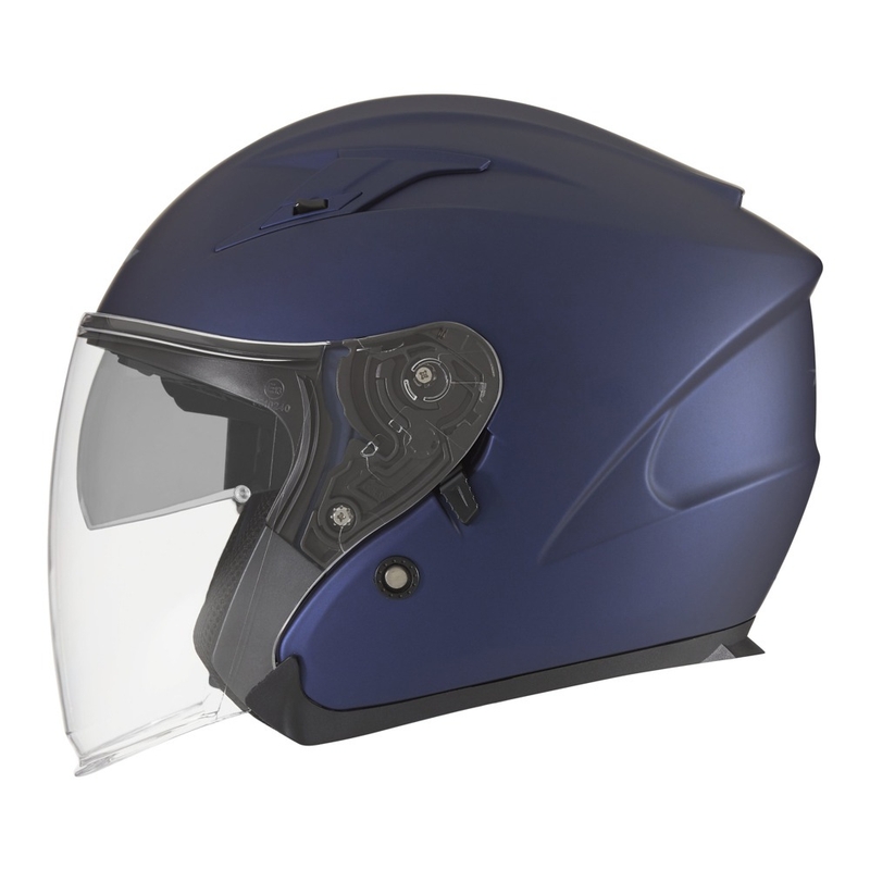 Offener Motorradhelm NOX N128 blau Ausverkauf