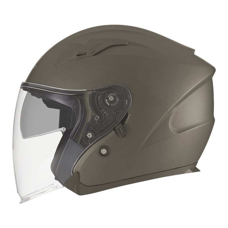 Offener Motorradhelm NOX N128 khaki Ausverkauf