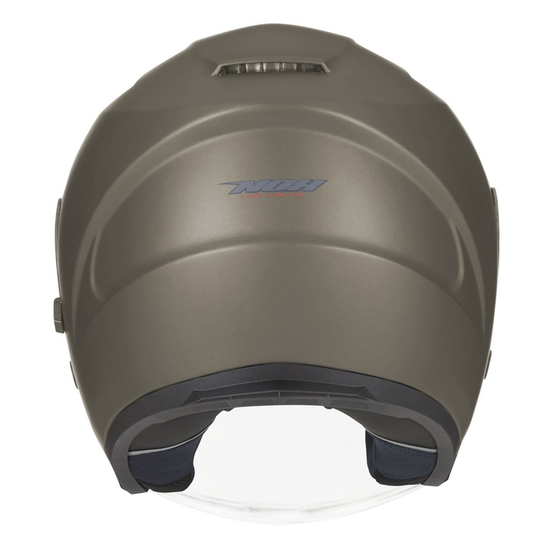 Offener Motorradhelm NOX N128 khaki Ausverkauf