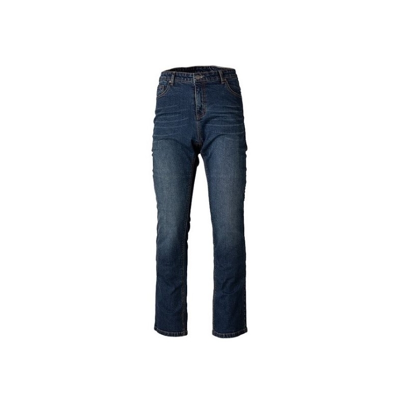 RST X Straight Leg 2 CE Blau Cropped Motorrad Jeans Ausverkauf