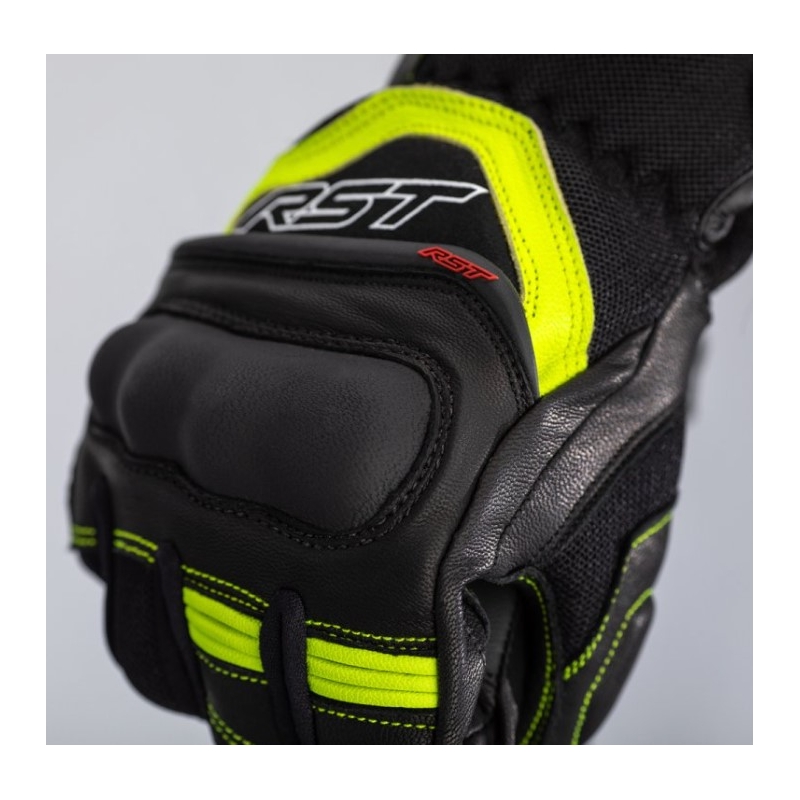 Motorradhandschuhe RST Urban Air 3 Mesh CE schwarz-fluo gelb Ausverkauf