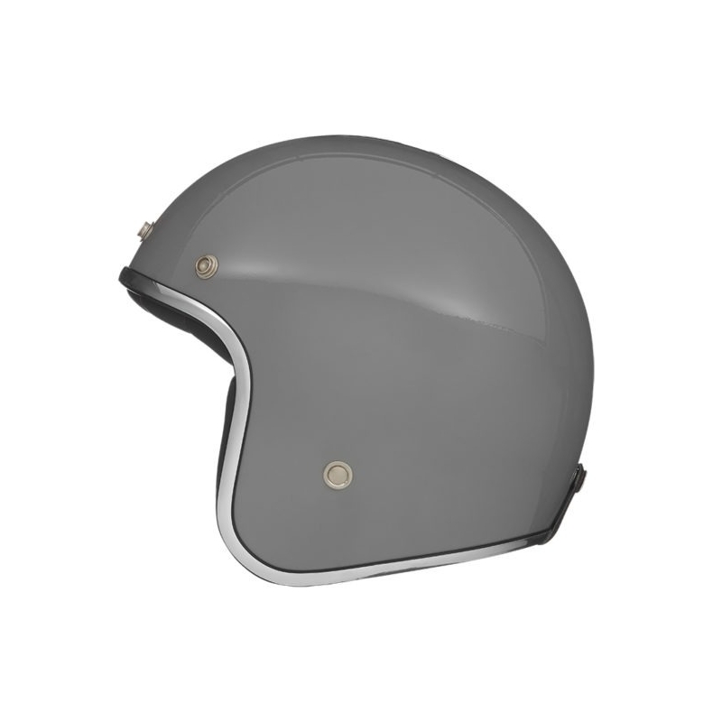Offener Motorradhelm NOX N242 grau