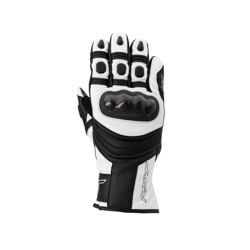 Motorradhandschuhe RST Sport Mid CE schwarz und weiß Ausverkauf