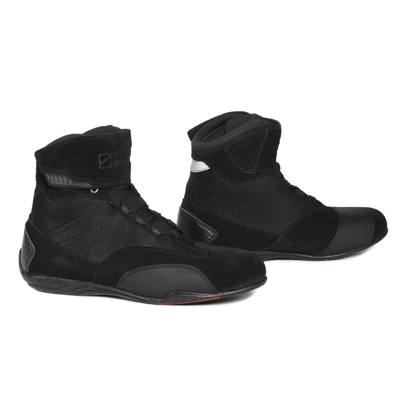 Booster Run Motorradstiefel Schwarz Ausverkauf