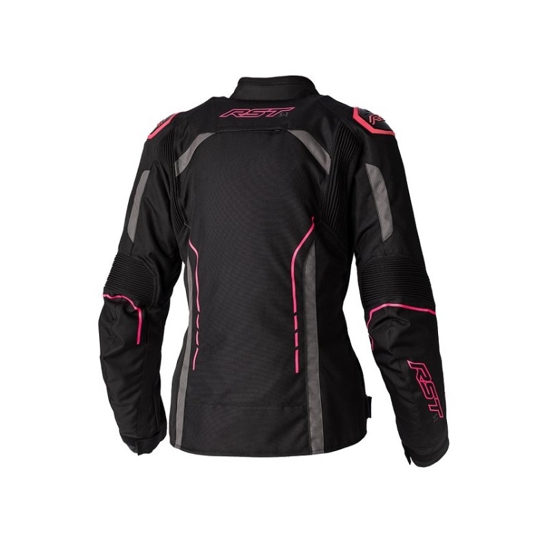 Damen Motorradjacke RST S1 CE schwarz-grau-rosa Ausverkauf