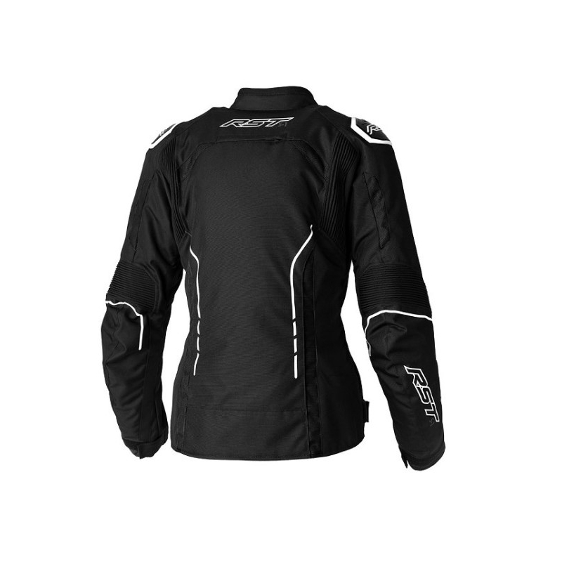 Damen Motorradjacke RST S1 CE schwarz und weiß Ausverkauf
