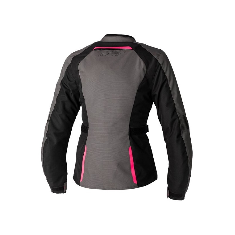 Damen Motorradjacke RST AVA CE schwarz-grau-rosa Ausverkauf