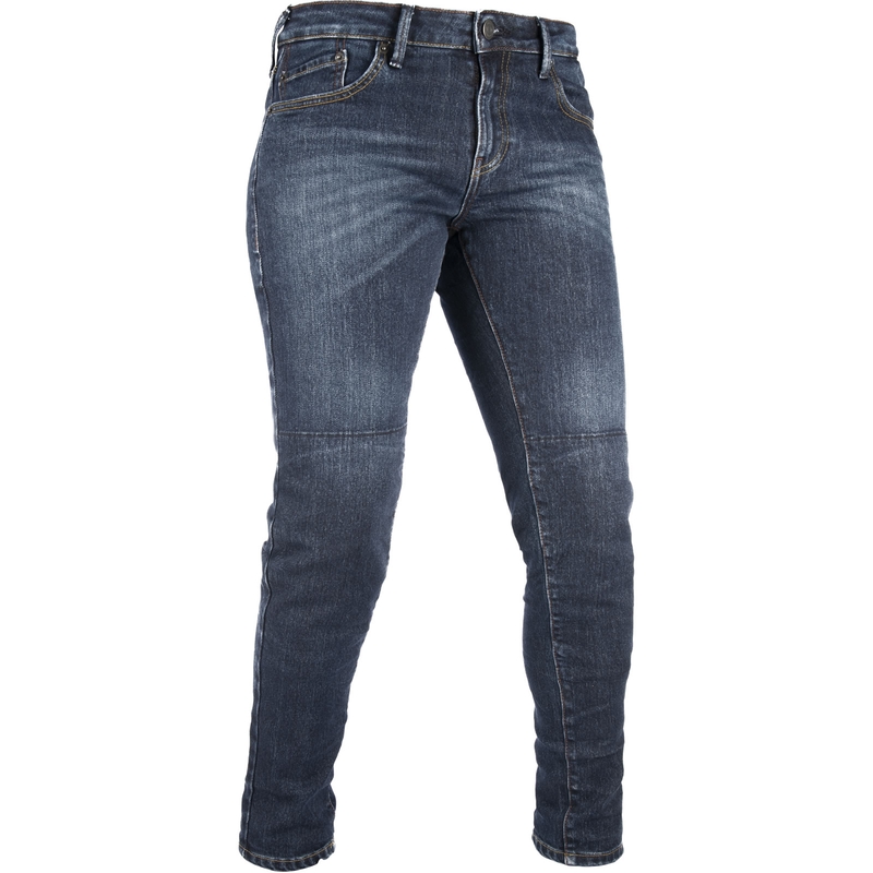 Oxford Original Approved Jeans Slim fit Damen Motorradjeans in gewaschenem Blau Ausverkauf