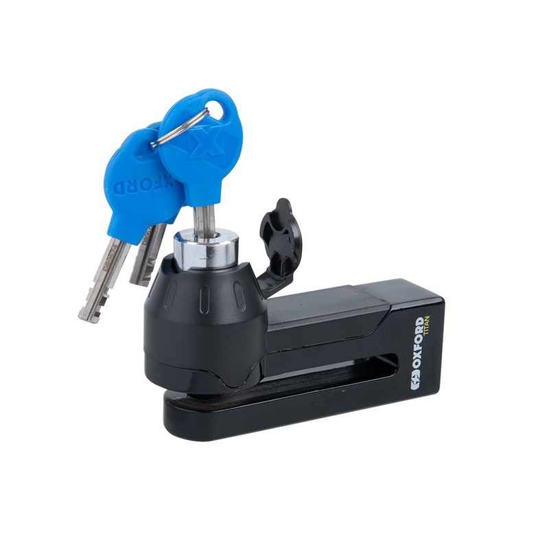 Scheibenbremsschloss Oxford Titan schwarz