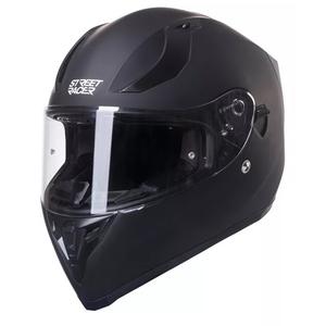 Street Racer SR I1 Integrierter Motorradhelm MotoZem Performance black