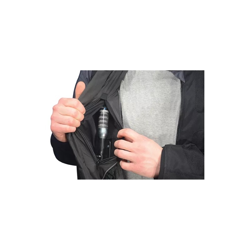 Airbag Jacke HELITE Vented schwarz-grau Ausverkauf