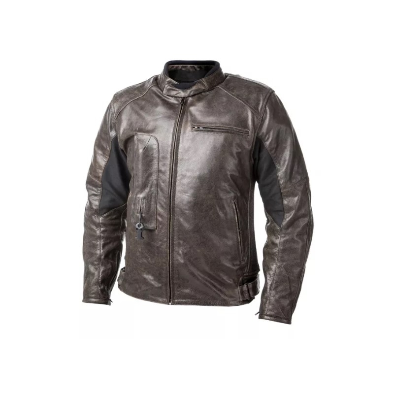 Airbag Jacke HELITE Roadster braun Ausverkauf