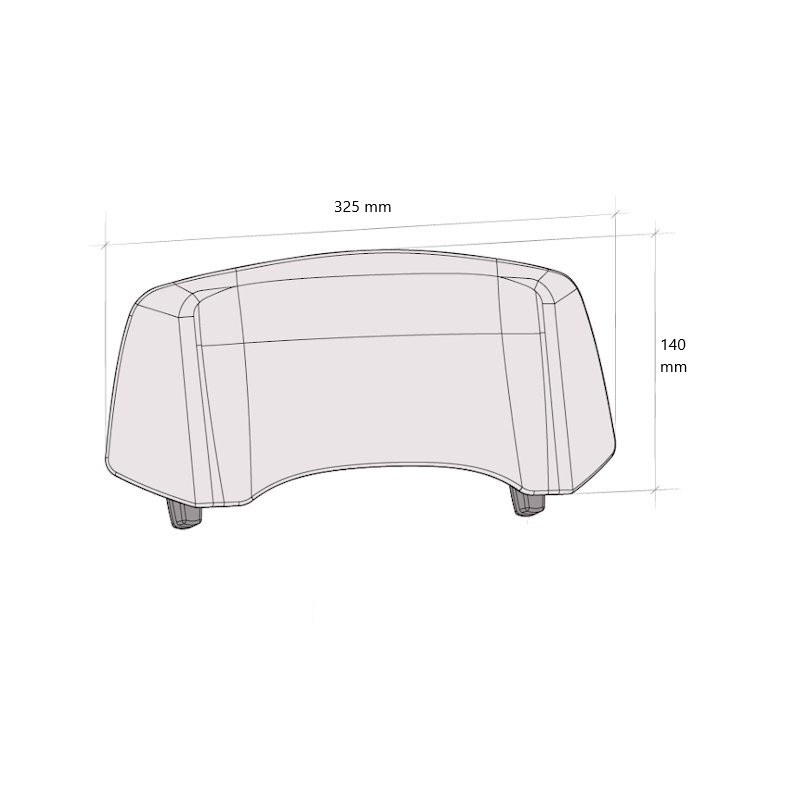 Spare visor PUIG 2.0 clear