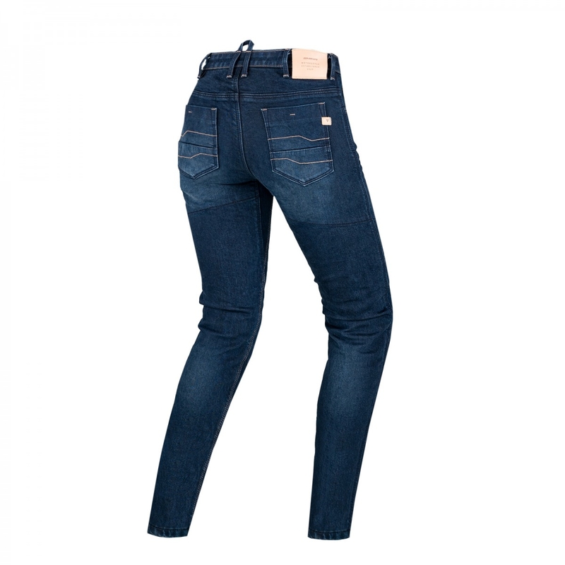 Shima Devon Damen Motorradjeans dunkelblau verlängert