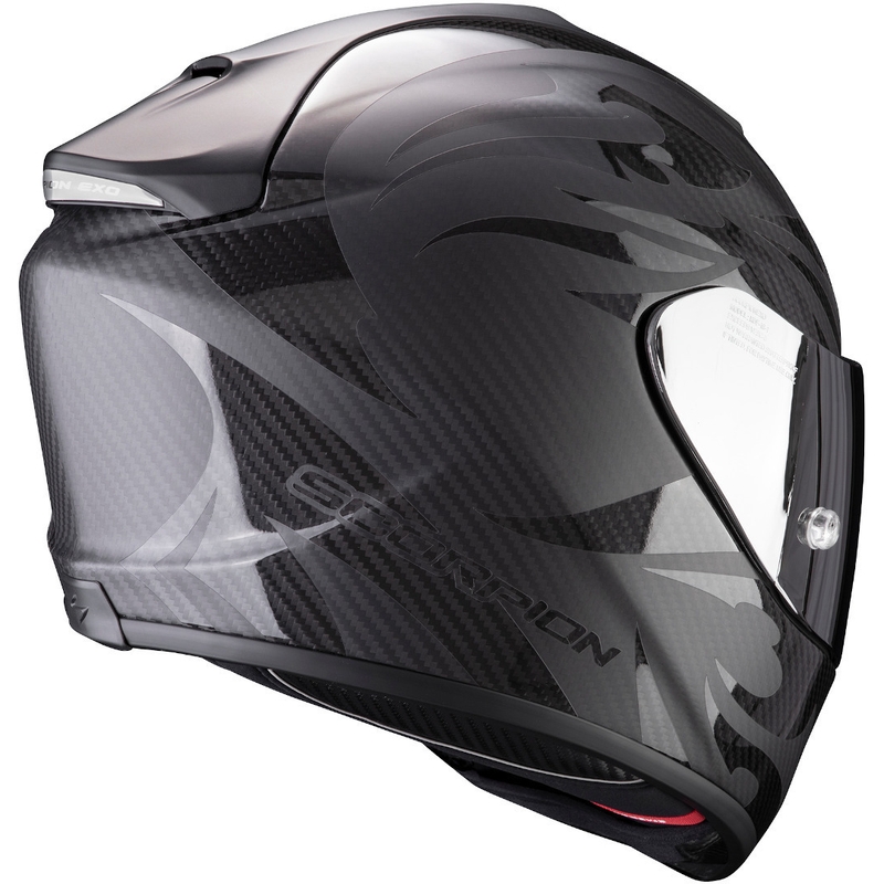 Integral Motorradhelm Scorpion EXO-1400 Carbon Air Obscura schwarz