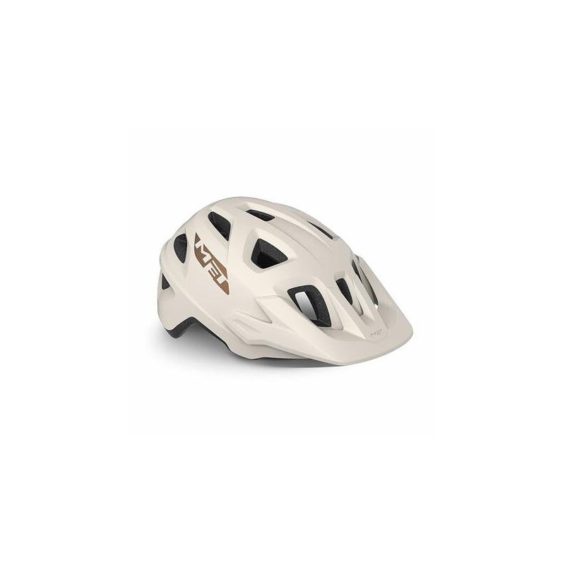 Fahrradhelm MET Echo off-white bronze Ausverkauf