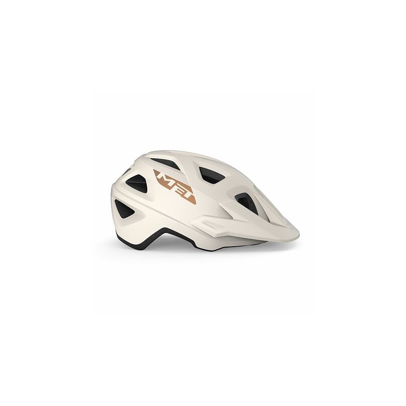 Fahrradhelm MET Echo off-white bronze Ausverkauf
