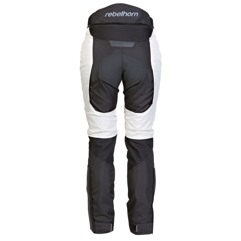 Rebelhorn Chanzo Women's Moto Pants Grau und Schwarz Ausverkauf