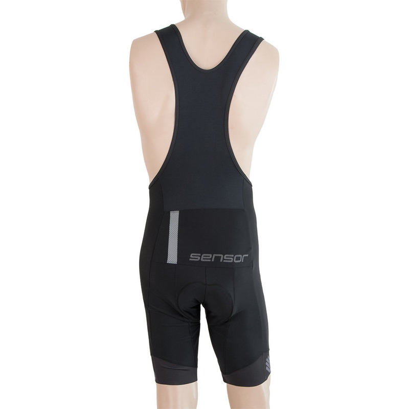 Shorts mit Hosenträgern Sensor Race schwarz Ausverkauf