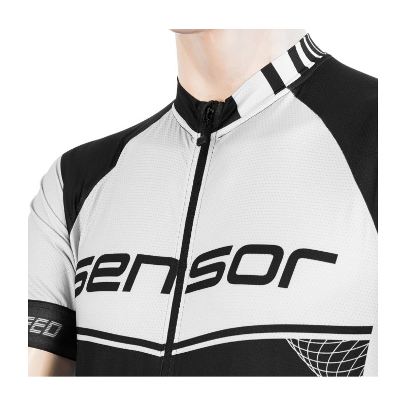 Sensor Team Up Trikot schwarz-weiß - kurzarm Ausverkauf